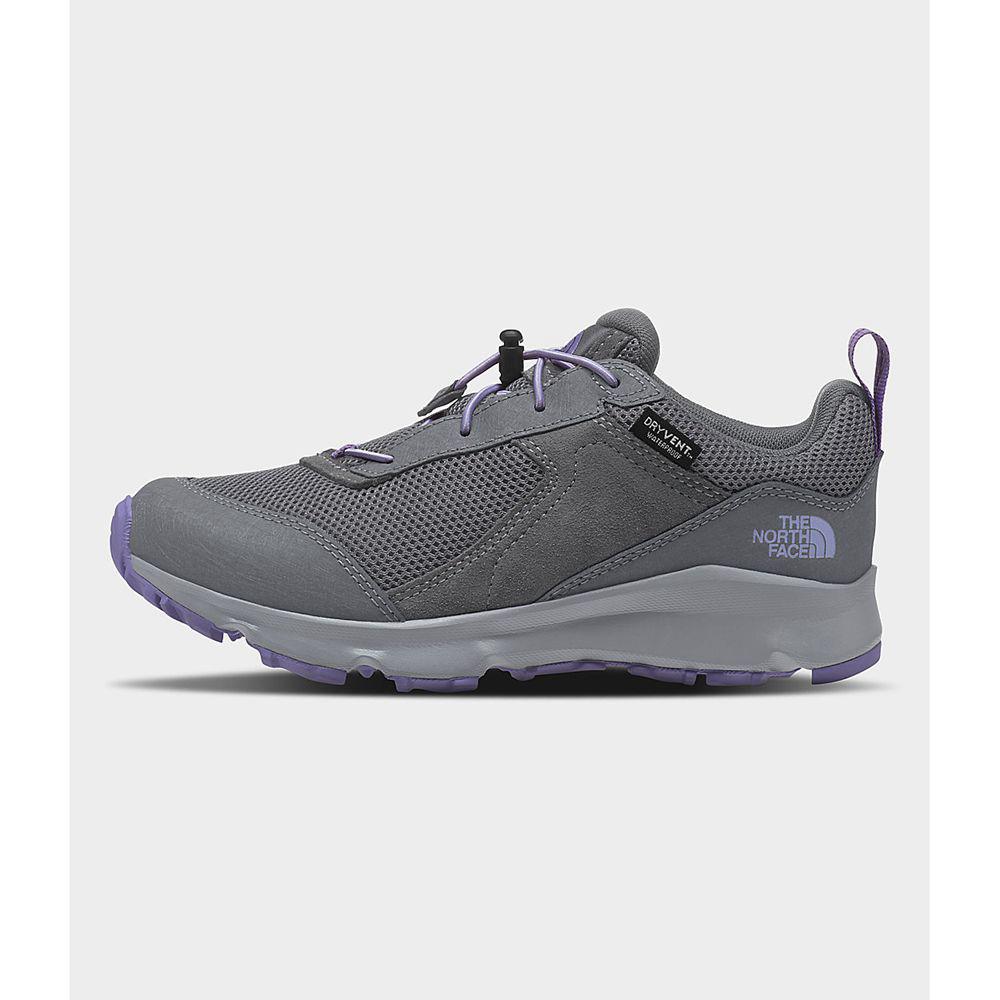 The North Face Jr Hedgehog Hikers II Waterproof Αγόρια Μπότες - Γκρι Λεβάντα (IBLA23017)